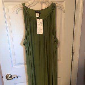 Green Halter Dress 26W